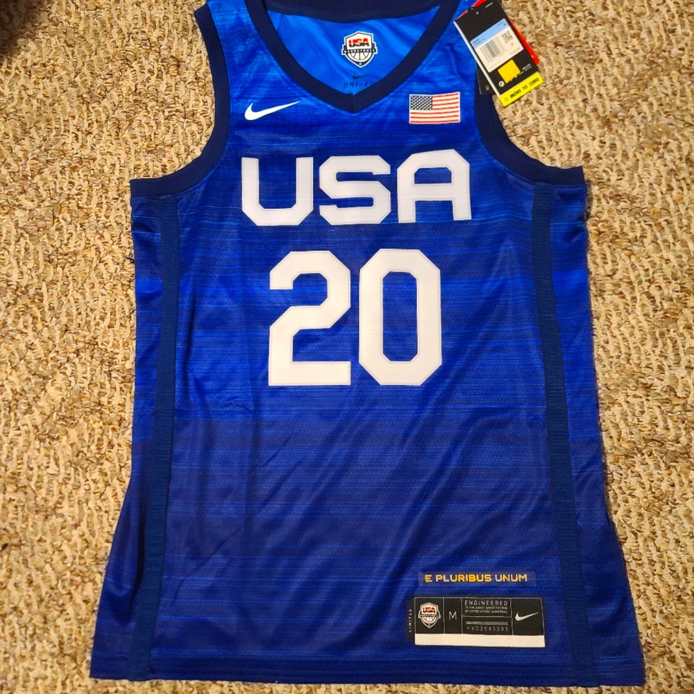 2020 Summer Olympics Team USA Basketball Jersey